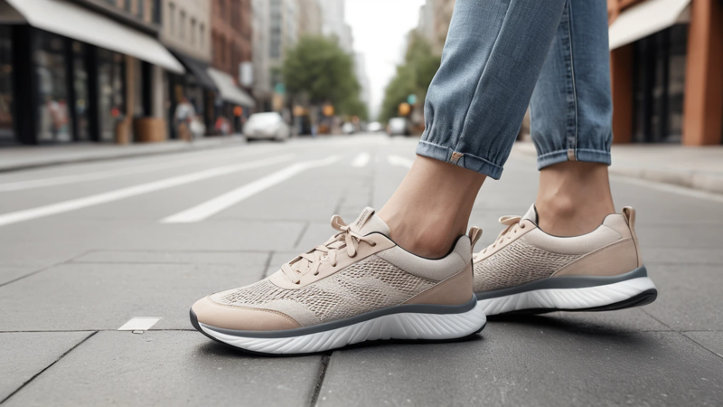 Wide Toe Box Walking Shoes